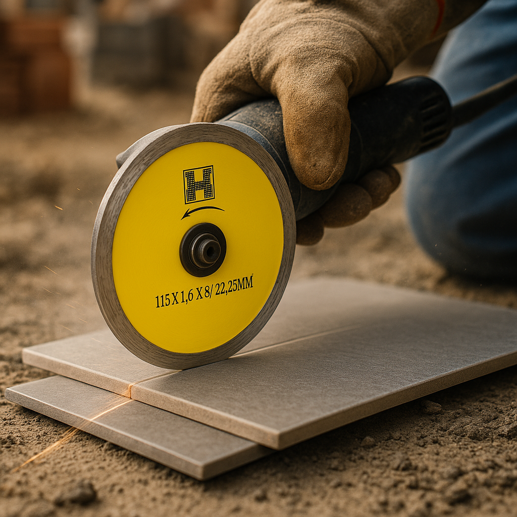 115mm Con Rim Blade on site