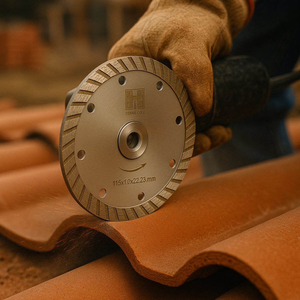 115mm Turbo blade on site