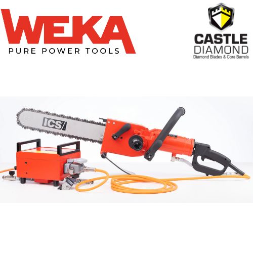 Weka TK40 Diamond Chain Saw with Power Supply
